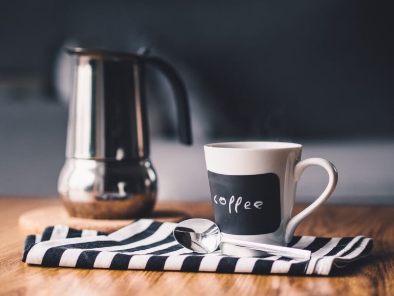 mug of coffee on a table